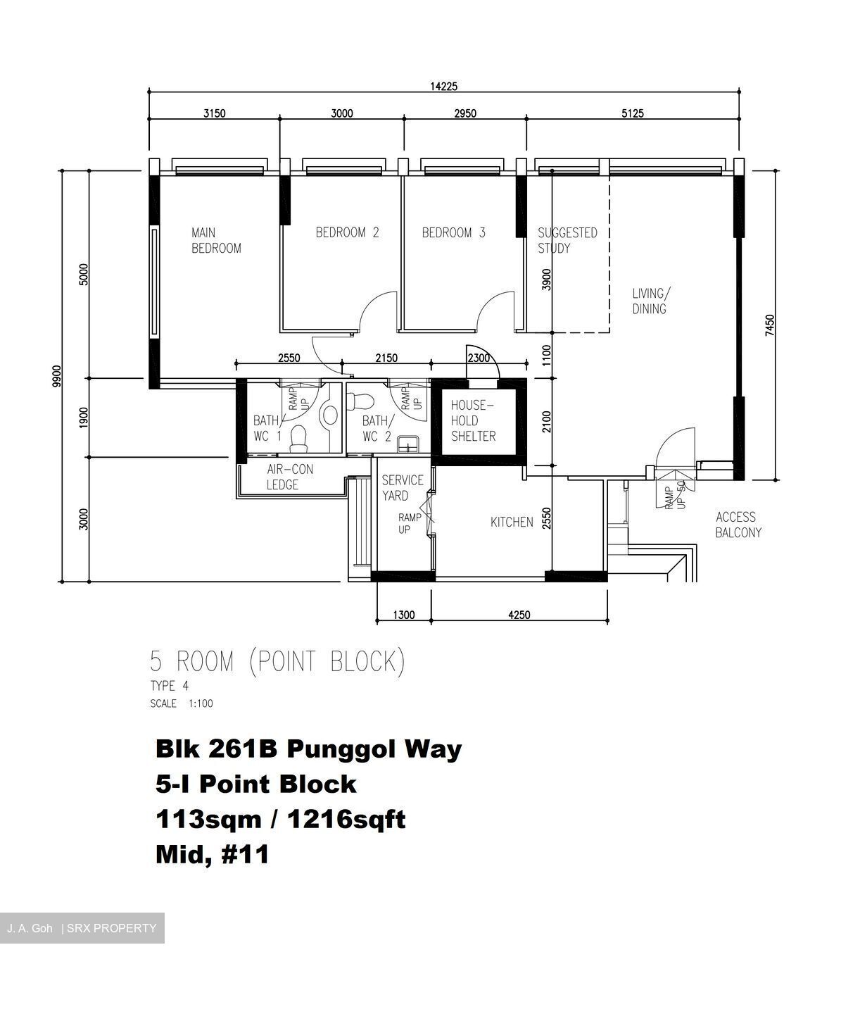 Blk 261B Punggol Topaz (Punggol), HDB 5 Rooms #548330431